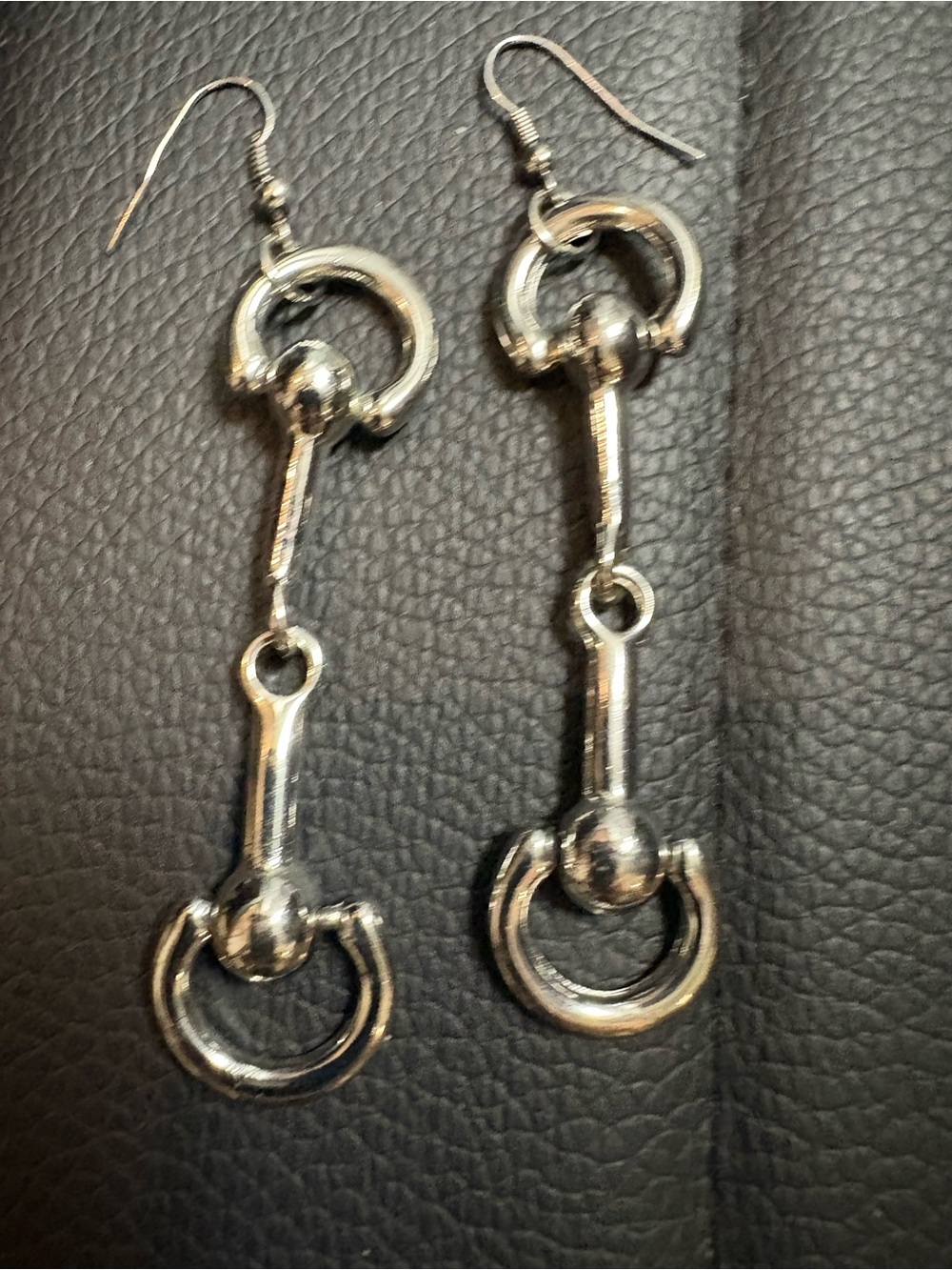 Iconic Horse Bit Earrings - Picture 3 of 3